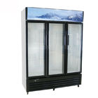 Cold Drinks Commercial 1000L Vertical Glass Door Freezer