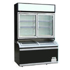 900L Multipurpose Double Glass Door Upright Freezer