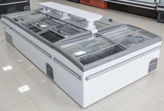 Top Open Island Display Freezer