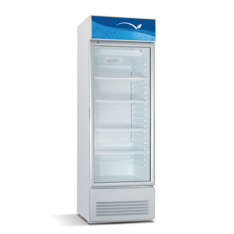 Store Ice Cream / Frozen Food Upright Display Freezer