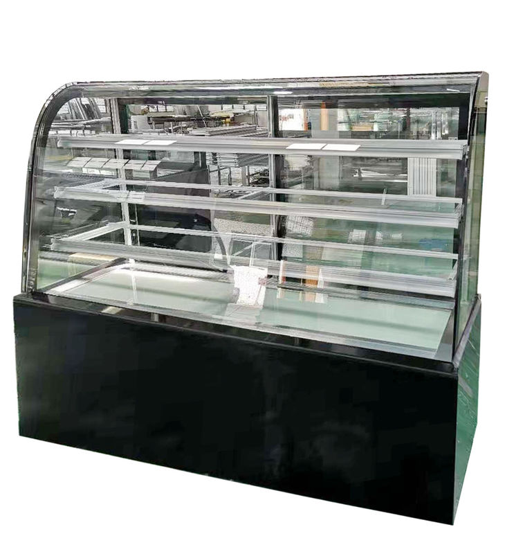 Refrigerated Fan Cooling Bakery Cake Display Freezer