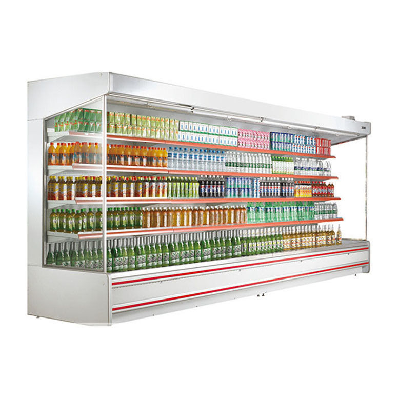 Stainless Steel Fruit Refrigerated Open Display Chiller