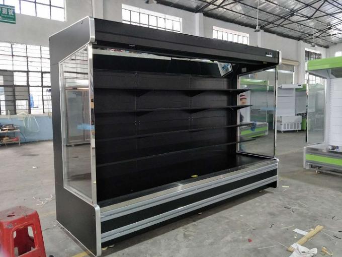 Stainless Steel Fruit Refrigerated Open Display Chiller 0