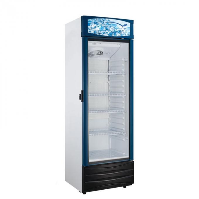 Store Ice Cream / Frozen Food Upright Display Freezer 0